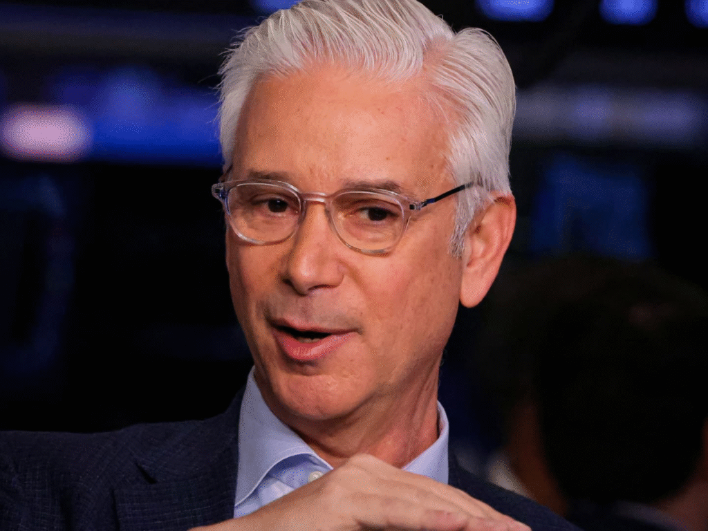 Wells Fargo Chief Executive Officer Charlie Scharf speaks at financial services industry conference discussing workforce restructuring and artificial intelligence implementation strategy