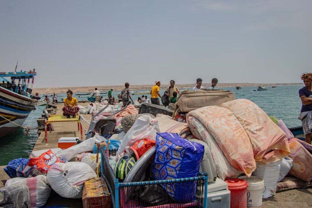 Saudi-Houthi strikes intensify as Yemenis flee by sea, raising fresh risks for Red Sea oil shipments